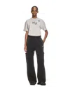 Off-white Black Bookish Cargo Sweatpants In Black
