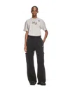 Off-white Black Bookish Cargo Sweatpants In Black