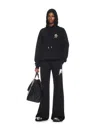 Off-white Black Bookish Fresco Hoodie In Black