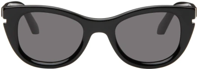 Off-white Black Boulder Sunglasses In Black Dark Grey