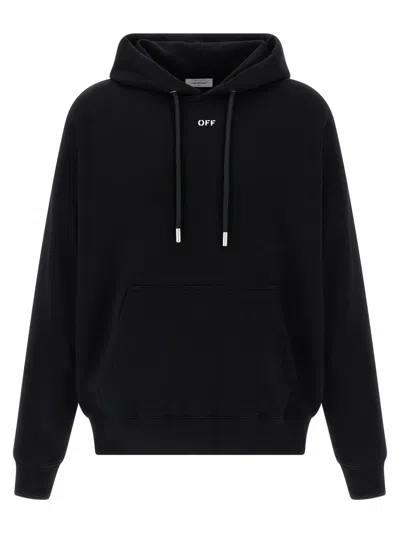 Off-white Black Brush Arrow Skate Solid Hoodie