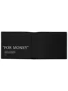 Off-white Black Calf Leather Wallet In Black