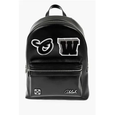 Off-white Black Calfskin Backpack