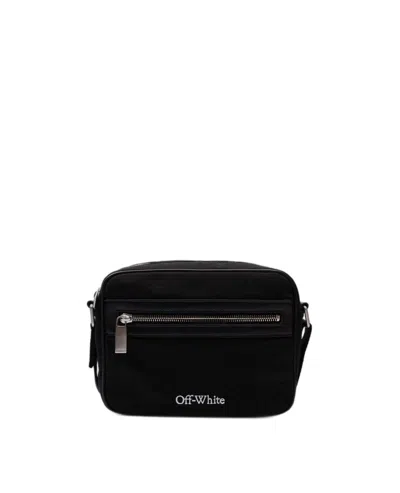 Off-white Black Canvas Handbag