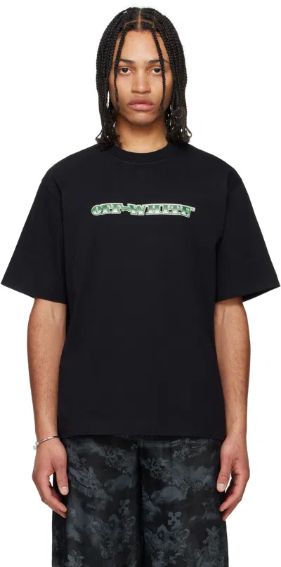 OFF-WHITE BLACK CASH ARROW T-SHIRT