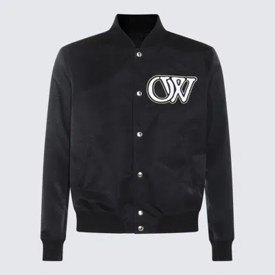 OFF-WHITE OFF-WHITE BLACK CASUAL JACKET