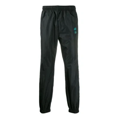 Off-white Black Casual Sports Pants Black
