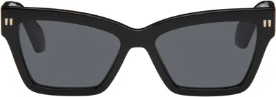 Off-white Black Cincinnati Sunglasses In Black Dark Grey