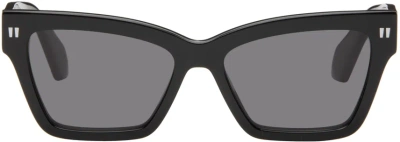Off-white Black Cincinnati Sunglasses In Black Dark Grey