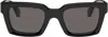 Off-white Black Silverstone Sunglasses In Black Dark Grey