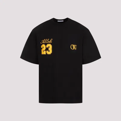 Off-white Ow 23 Skate Cotton T-shirt In Black