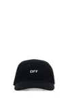 Off-white Logo-embroidered Baseball Cap With Curved Peak In 1001