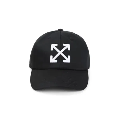 Off-white Black Cotton Baseball Cap