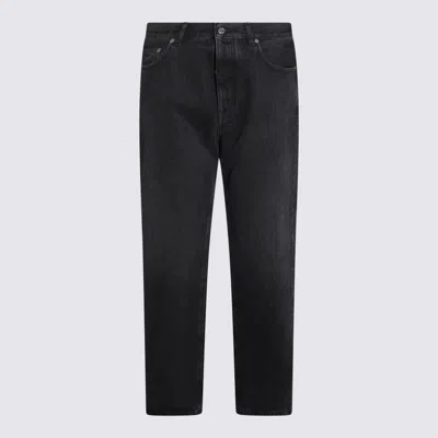 OFF-WHITE OFF-WHITE BLACK COTTON DENIM JEANS