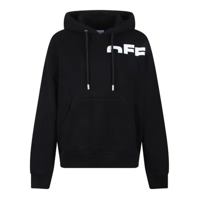 Off-white Black Cotton Fabric Coats