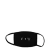 Off-white Black Cotton Facemasks In Black