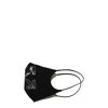 Off-white Black Cotton Facemasks In Black
