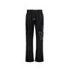 Off-white Versatile Black Pants With Modern Design In Black