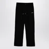 Off-white Men's Jogging Trousers With Logo Detail In Black