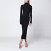Off-white Off White Women Cotton Dress In Black