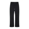 Off-white Black Cotton Scribble Diagonal Sweatpants In Black