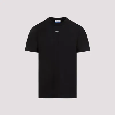 Off-white Off White Stamp Slim T-shirt In Black