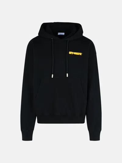 Off-white Black Cotton Sweatshirt