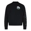 Off-white Sweaters Blacks And Greys In Black