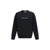 Off-white Script Arrow Diagonal Skate Sweatshirt In Black