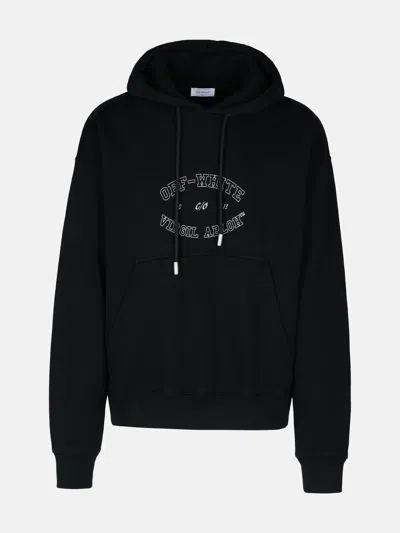 Off-white Black Cotton Sweatshirt