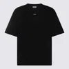 Off-white Black T-shirt With Arrow Print In Black