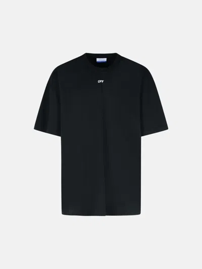 Off-white Black Cotton T-shirt