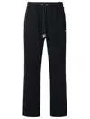 Off-white Diag-embroidered Cotton Track Pants In Black
