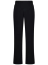 OFF-WHITE BLACK CROPPED TROUSERS