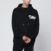 Off-white Black Cupid Tape Skate Hoodie In Black