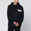 Off-white Black Cupid Tape Skate Hoodie In Black