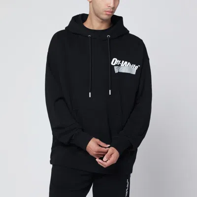 Off-white Black Cupid Tape Skate Hoodie