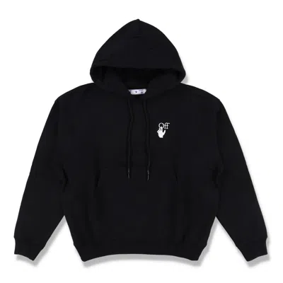 Pre-owned Off-white Black Cut Here Arrows Oversized Hoodie