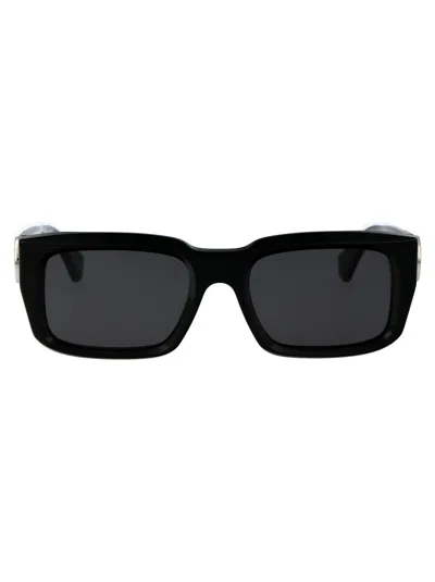 Off-white Black Dark Grey Acetate Sunglasses