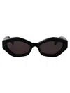 Off-white Black Dark Grey Acetate Sunglasses