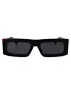 Off-white Black Dark Grey Acetate Sunglasses
