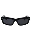 Off-white Black Dark Grey Acetate Sunglasses