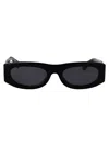Off-white Black Dark Grey Acetate Sunglasses