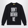 Off-white Quote Crew-neck Sweatshirt In Black