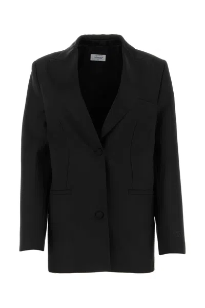Off-white Black Drill Oversize Blazer