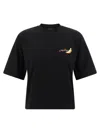 Off-white Graphic Arrow Fruit Design T-shirt In Black