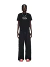 Off-white Flock Arrow T-shirt In Black