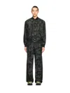 Off-white Black Fresco Souvenir Varsity Bomber Jacket In Black