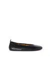 Off-white Flat Shoes In 1001 Black - White