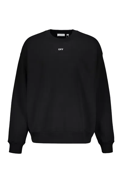 Off-white Dotted Arrow Diagonal Skate Sweatshirt In Multi